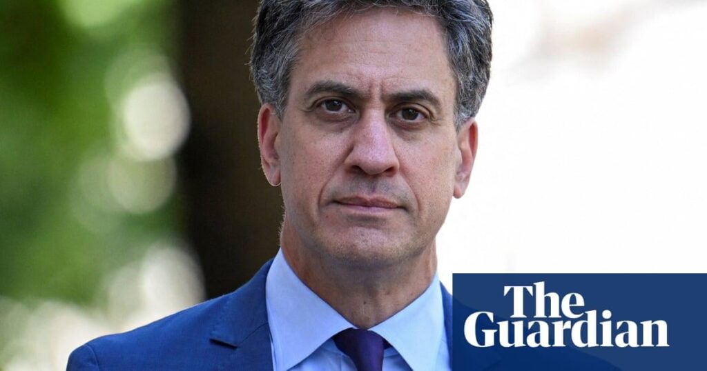 Ed Miliband, um Abgeordneten zu sagen, die die Richtlinien von NOS -Null ablehnen, sie verraten zukünftige Generationen