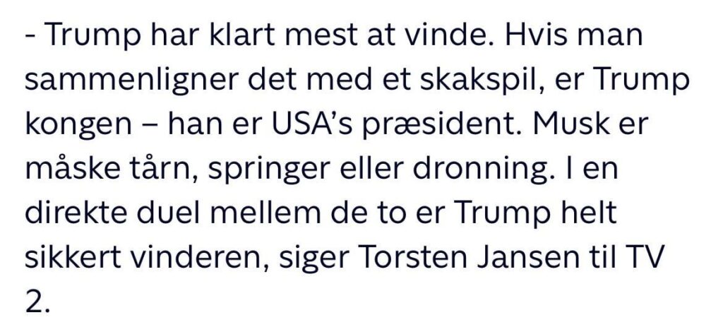 Torsten Jansen hat gekannt, kein Schach zu versuchen