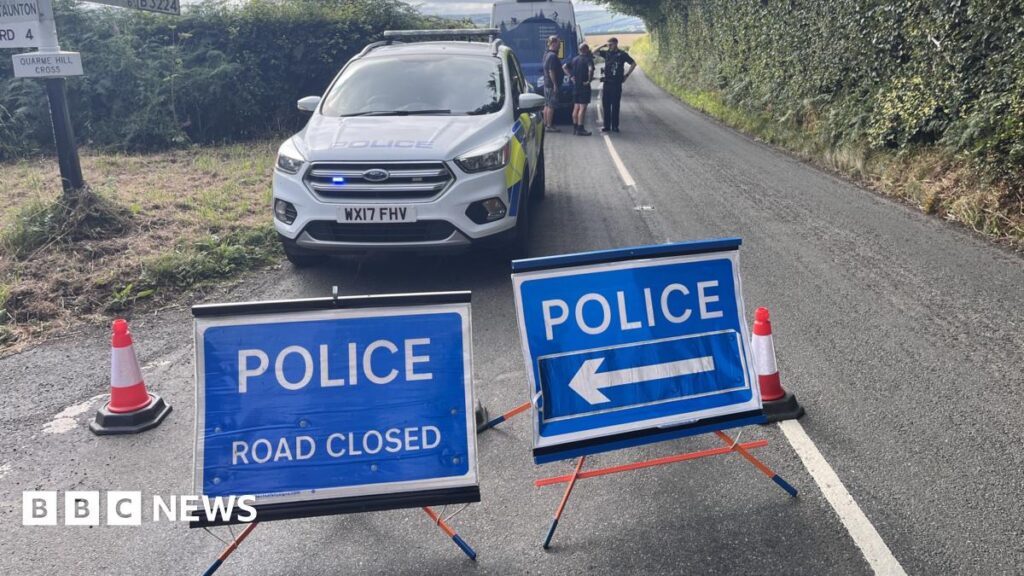 Polizei erklärt einen großen Vorfall nach dem Absturz von Trainer in Somerset in Somerset Polizei erklärt einen großen Vorfall nach dem Absturz von Trainer in Somerset in Somerset