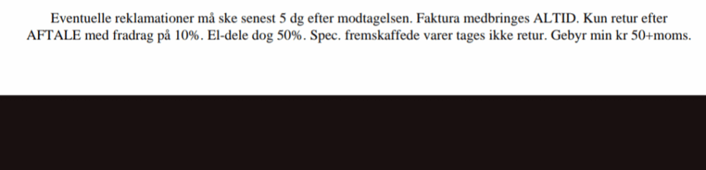 Gebühr für die Rückgabe von Waren?! Gebühr für die Rückgabe von Waren?!