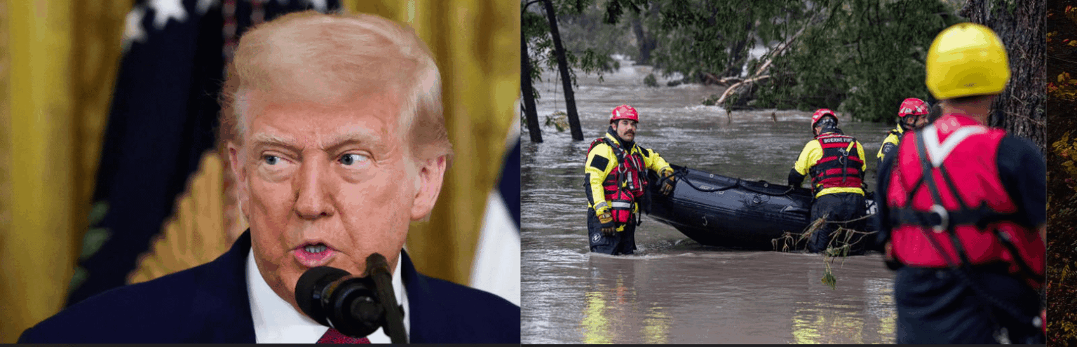 Herr Präsident: „Glauben Sie, dass die Kürzungen von Doge und die große schöne Rechnung für die Finanzierung des Nationalen Wetterdienstes unsere Fähigkeit beeinflussen, im Voraus Unwetter zu„ vorherzusagen “oder zu melden?“ Der Präsident. „Ich bin sicher, wir werden uns das ansehen, aber der Klimawandel ist ein ‚Scherz‘.“ Hoppla! Herr Präsident: "Glauben Sie, dass die Kürzungen von Doge und die große schöne Rechnung für die Finanzierung des Nationalen Wetterdienstes unsere Fähigkeit beeinflussen, im Voraus Unwetter zu„ vorherzusagen “oder zu melden?" Der Präsident. "Ich bin sicher, wir werden uns das ansehen, aber der Klimawandel ist ein 'Scherz'." Hoppla!