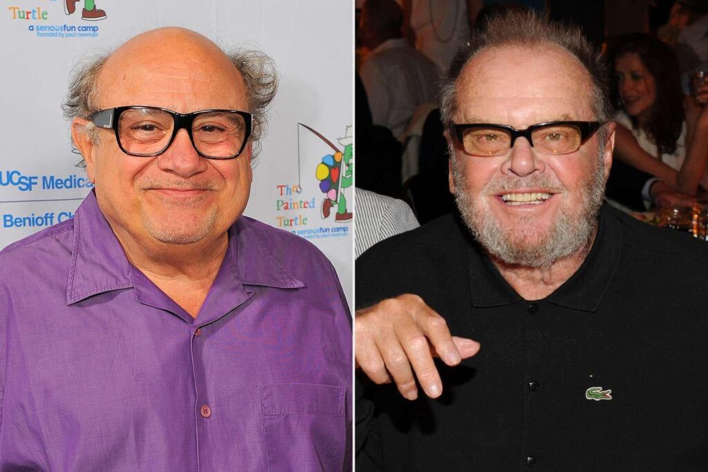 Danny Devito gibt seltenes Update über Jack Nicholson, sagt, sein langjähriger Freund geht es "großartig".