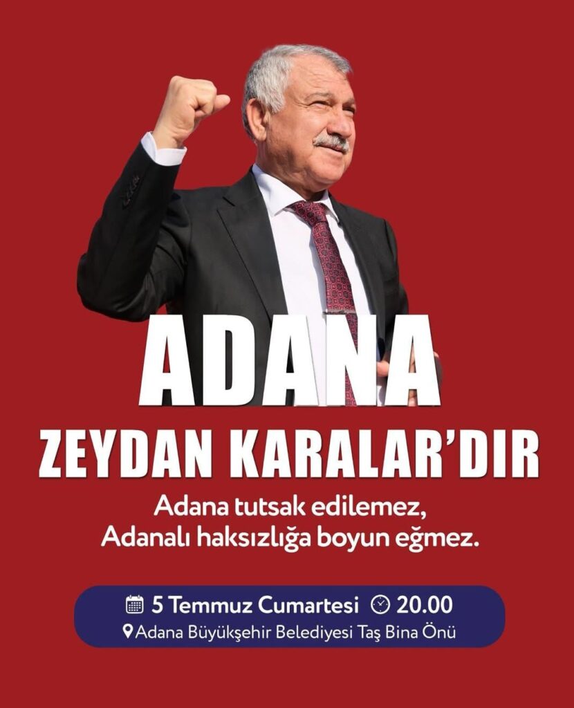 Sie würden sich nicht mit Adana infizieren