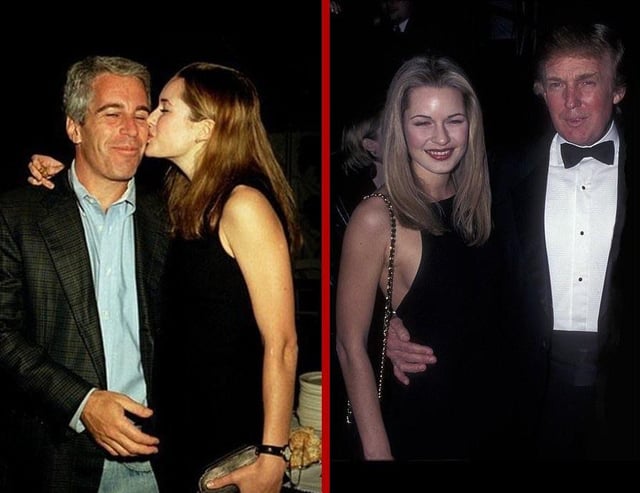1995 datierte der 44 -jährige Jeffrey Epstein den 22 -jährigen norwegischen College -Studenten Celina Midelfart. Drei Jahre später datierte sie den 52 -jährigen Donald Trump.