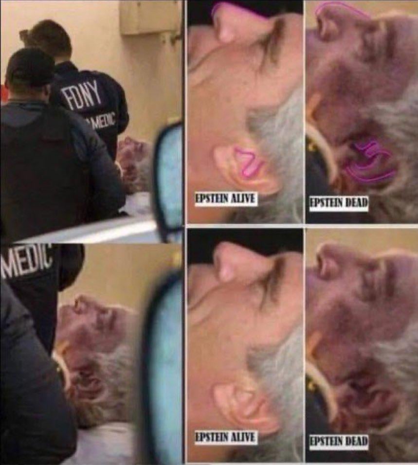Was ist, wenn Epstein sich nicht umgebracht hätte, weil er lebt?
