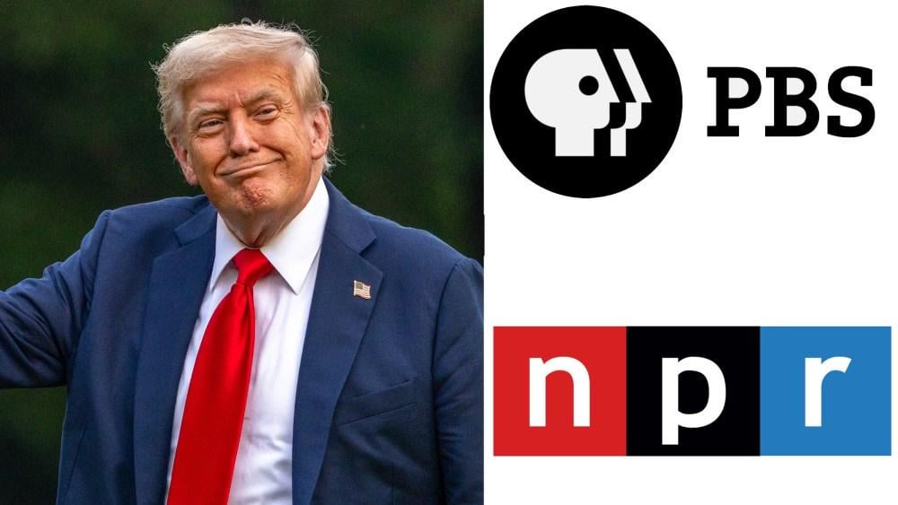 Trump feiert den Kongress, der 1,1 Milliarden US -Dollar an Finanzmitteln von 'grausamem' NPR und PBS: "Das ist groß!"