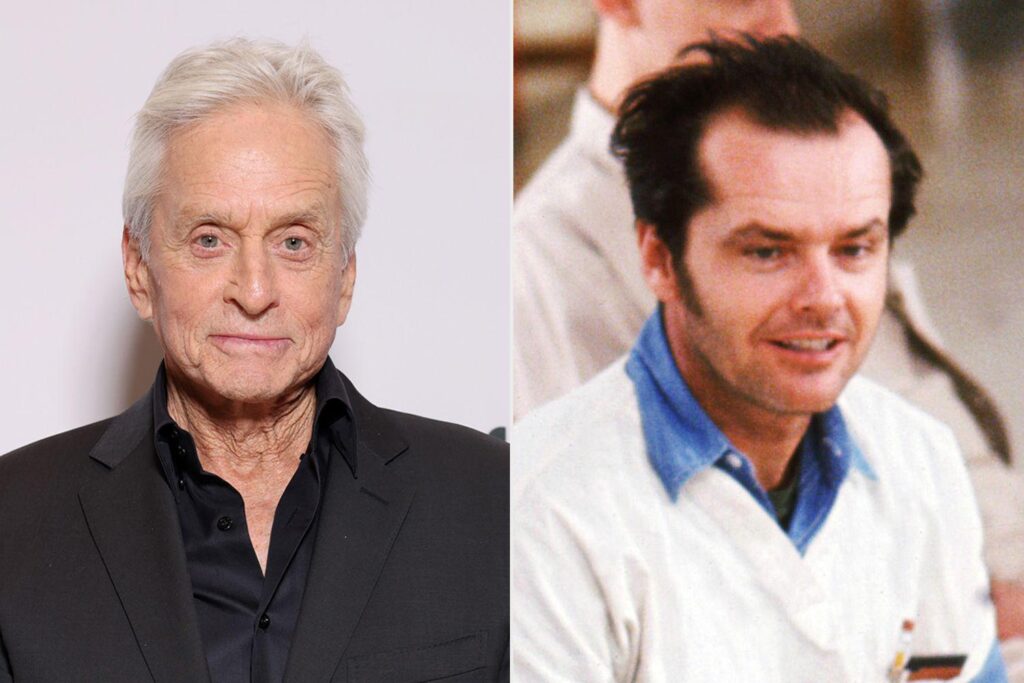 Michael Douglas spricht und feuerte seinen Vater Kirk Douglas von einem über das Nest des Kuckucks: "Es war nicht einfach!"