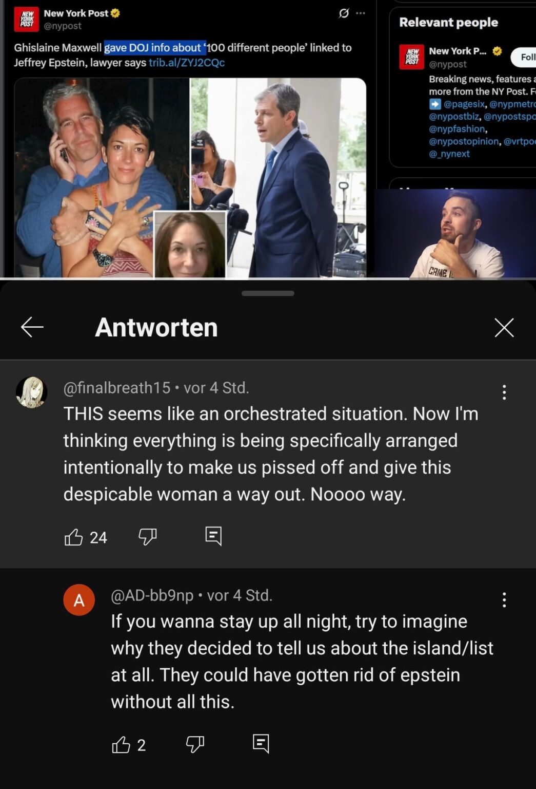 Gedanken?