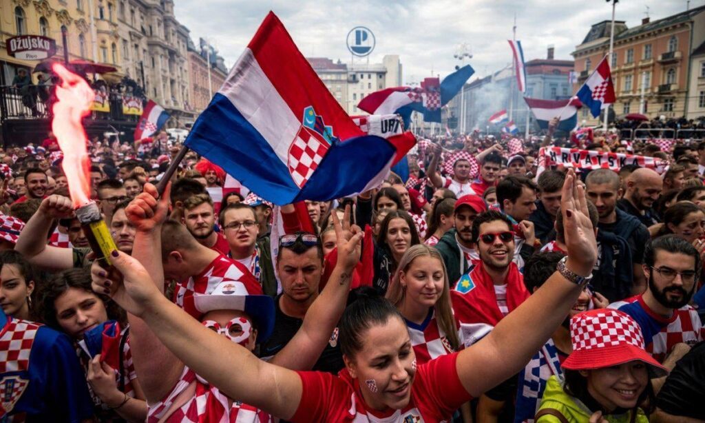 Kroatien hat immer mehr Bevölkerung und weniger Kinder: Hier, der eine demografische Leiter hat Kroatien hat immer mehr Bevölkerung und weniger Kinder: Hier, der eine demografische Leiter hat
