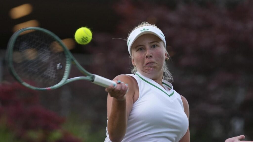 Großartiger Tauson sind ehemaliger Wimbledon-Meister