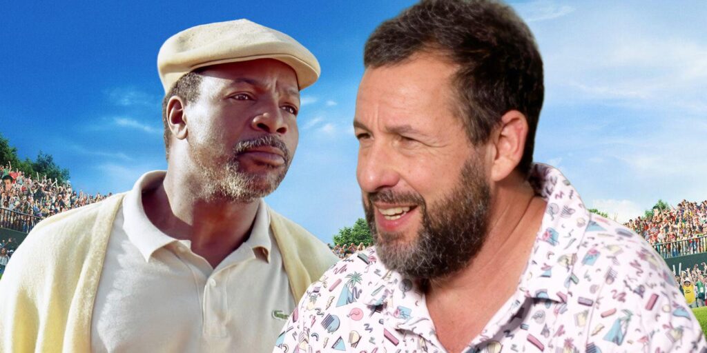 Adam Sandler enthüllt herzzerreißende Umschreiben für 'Happy Gilmore 2' nach Carl Weathers 'Tod [Exclusive]
