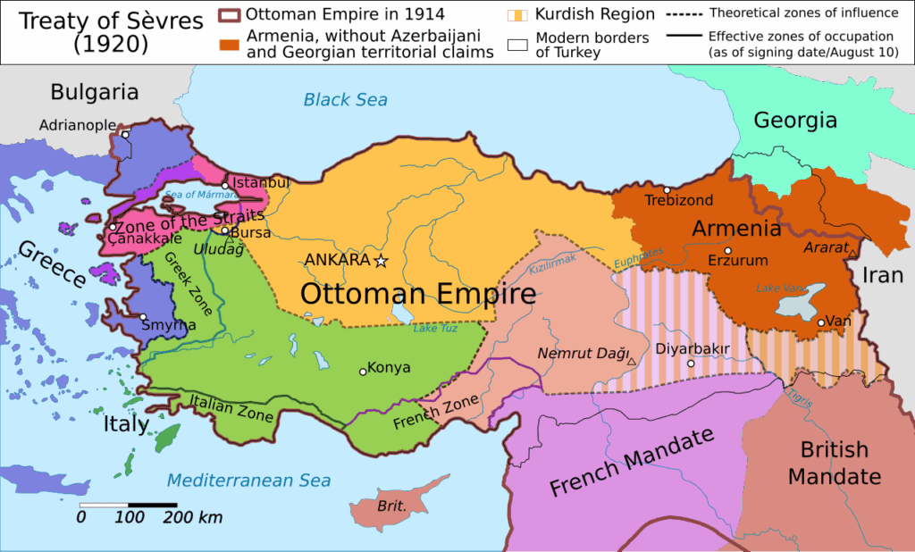 Der Lausanne -Vertrag rettete das Land vor einem sehr großen Sklaverei -Regime. Der Lausanne -Vertrag rettete das Land vor einem sehr großen Sklaverei -Regime.
