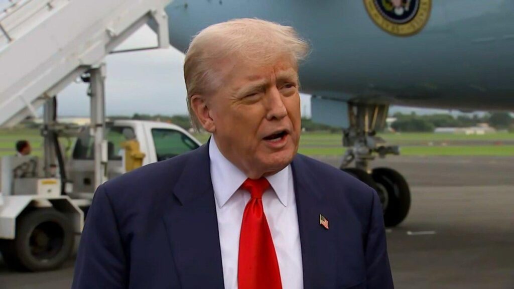 Trump entlässt Forderungen nach Antworten über Epstein 'Unsinn'