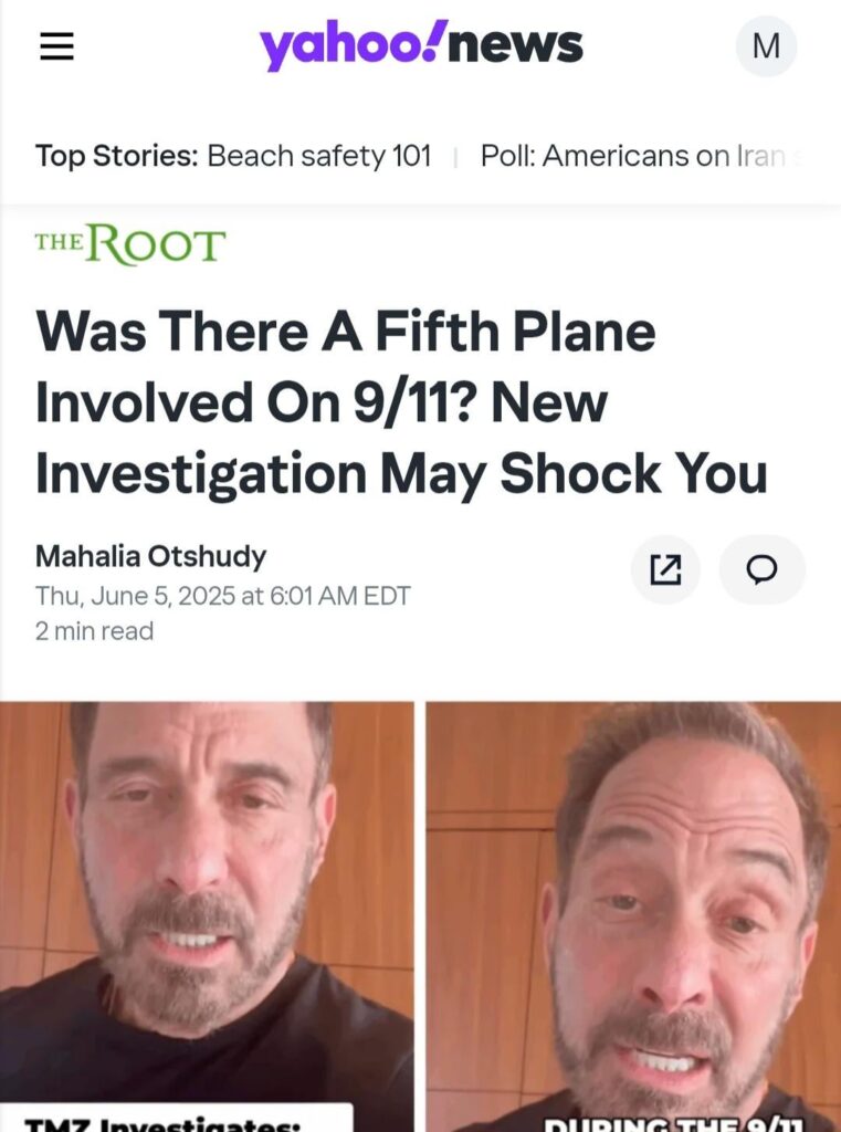 Seht jemand sonst einen seltsamen Anstieg von 9/11 -Angriffsnachrichten?