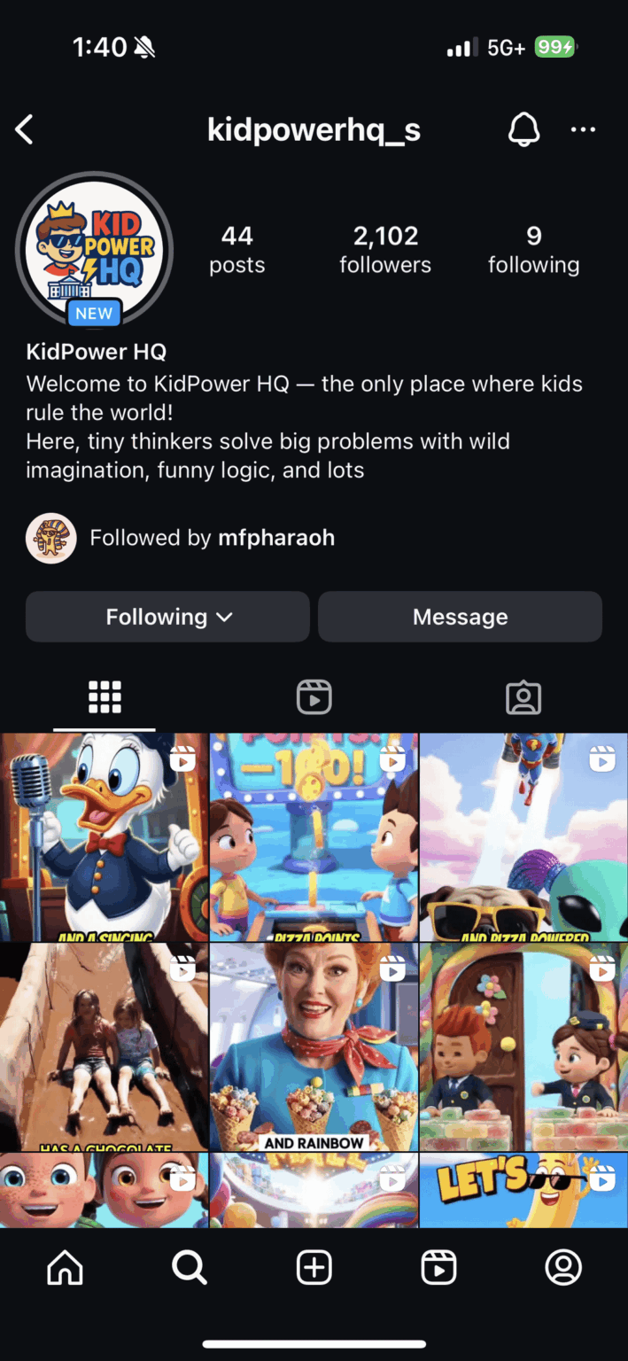 Dieses Instagram -Konto kann hinter einem Pedo -Ring stehen