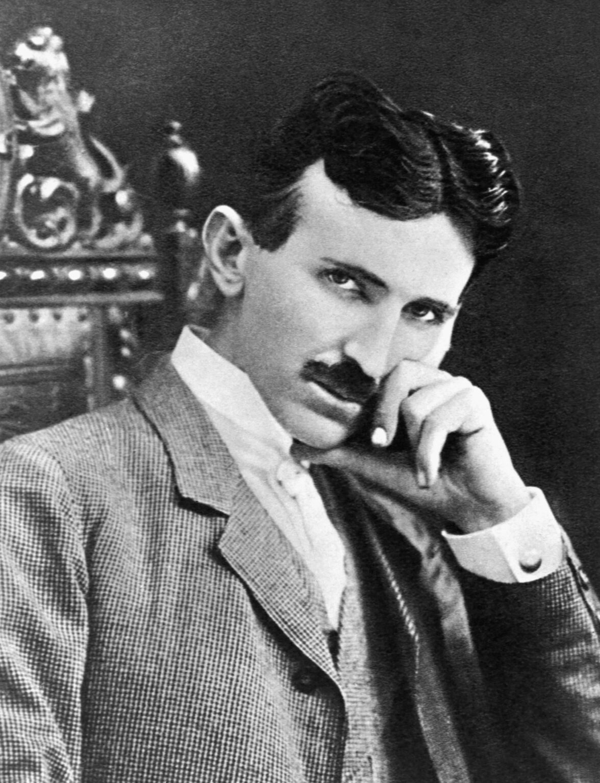 10. Juli 1856 - Nikola Tesla wurde in Smiljan geboren.