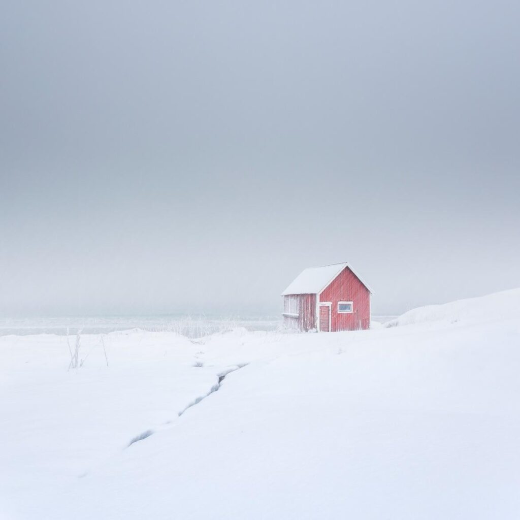 "Kaltes Träumen", Lofoten [OC].