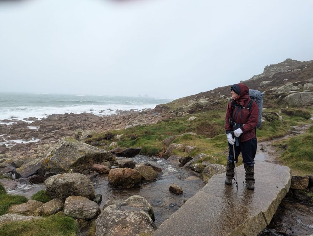 Bilder von unserer mehrtägigen Wanderung an der Westküste von Cornwall, Großbritannien - dies waren die Tage 2 und 3 St. nur nach Sennen Cove!