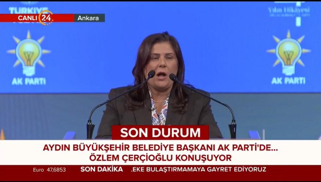 CHP, die AK -Partei, der Bürgermeister der Gemeinde Aydın Metropolitan Çerçioğlu: Aydın Ich werde weiterhin unter der Schirmherrschaft unseres Präsidenten dienen.