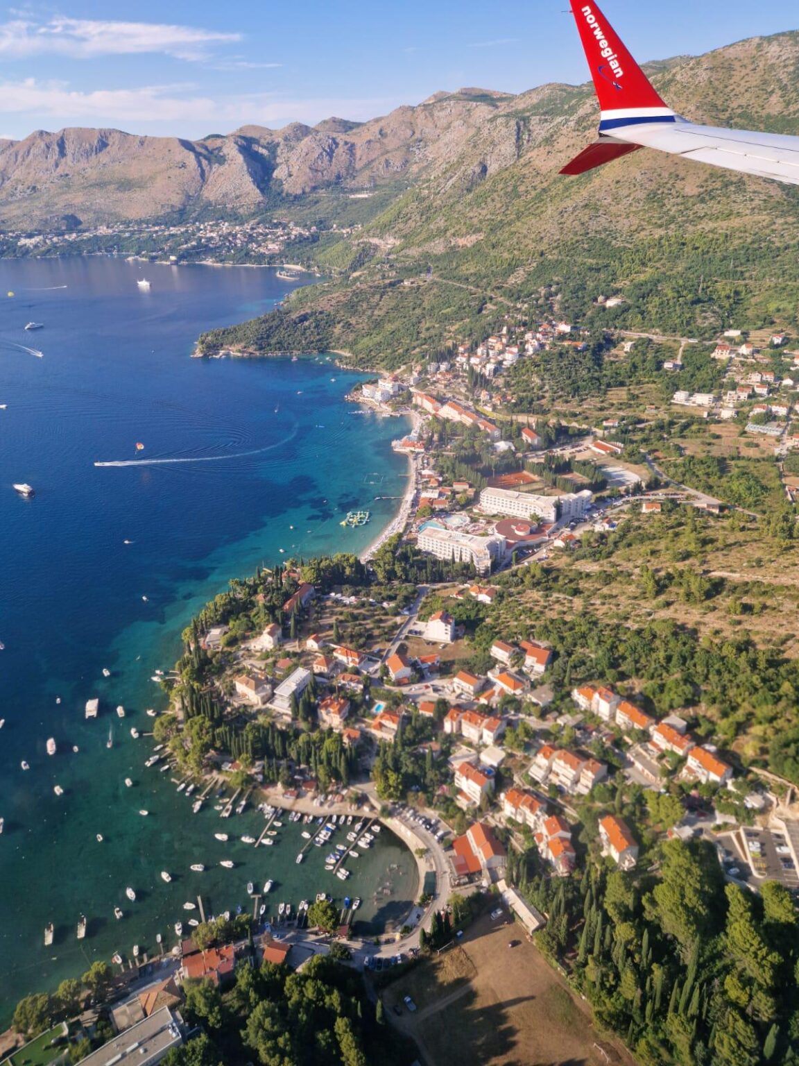 Über Dubrovnik fliegen