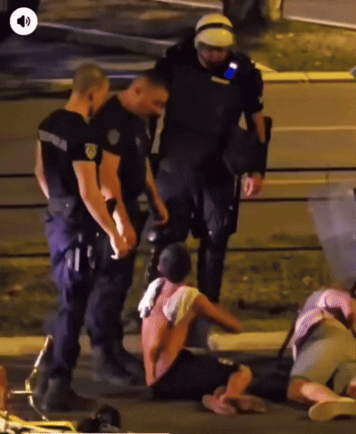 Die serbische Polizei verhaftete einen 12 -jährigen Jungen.