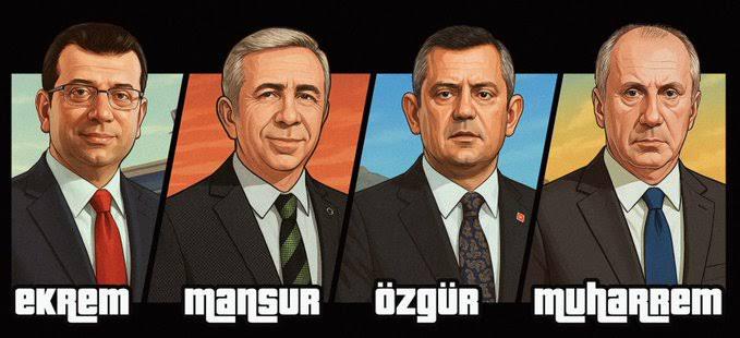 Ekrem İmamoğlu sagte, wenn seine Kandidatur verhindert wird, würde er den alternativen Kandidaten für die CHP unterstützen. Es sind 3 Namen gesprochen: Özgür Özel, Mansur Yavaş und Muharrem İnce. Was sollte Sie für ein Kandidat sein? Oder 4. Sollte er jemand anderes sein?
