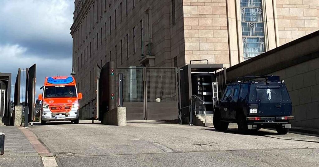 Ein Mitglied des finnischen Parlaments hat im Parlamentshaus von Finnland Selbstmord begangen