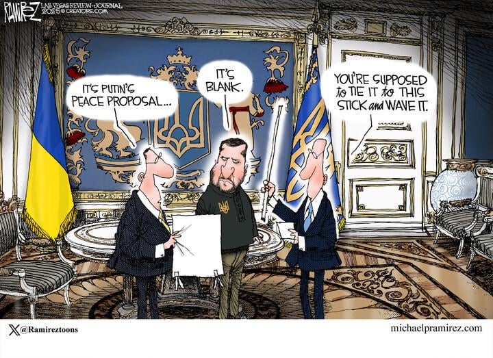 Putins Ziel von Michael Ramirez