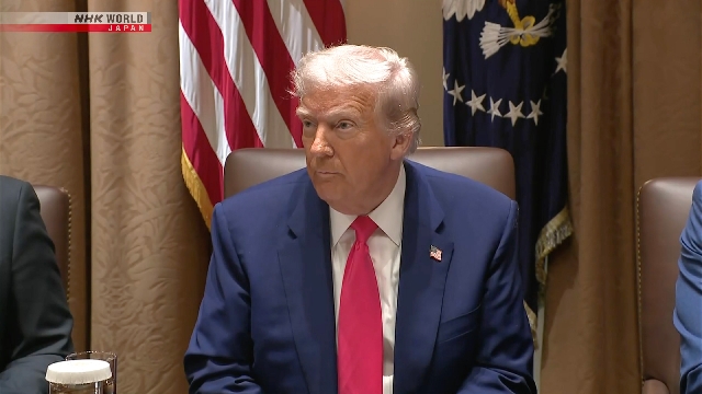 Trump -Zeichen Anordnung, 50% Zölle für Brasilienimporte aufzuerlegen