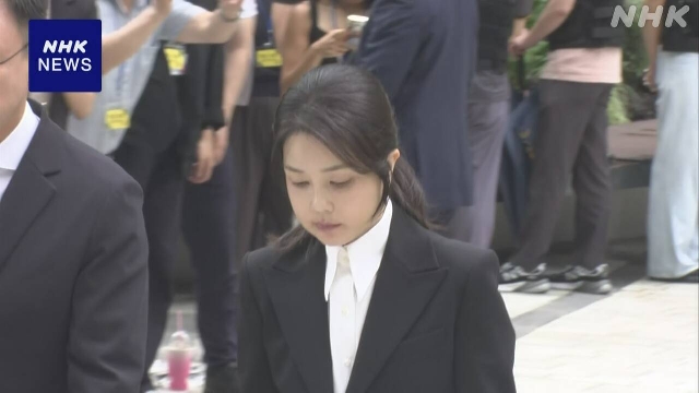 Ehefrau des Ex-S. Korean President Yoon hat den Korruptionsskandal in Frage gestellt