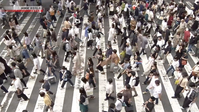 Die Anzahl der Japaner nimmt zum ersten Mal um über 900.000 ab