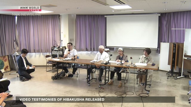 Nagasaki Atomic Bomb Survivor Video -Nachrichten Ansatz 100