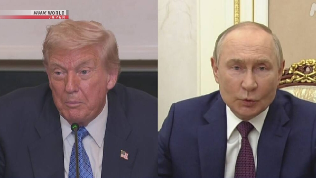 Trump kündigt den Plan an, Putin am nächsten Freitag in Alaska zu treffen, um die Ukraine zu besprechen