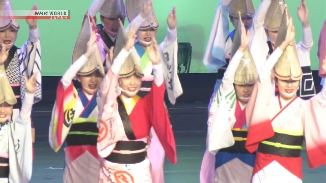 Das 5-tägige AWA-Odori-Tanzfestival der Tokushima City beginnt