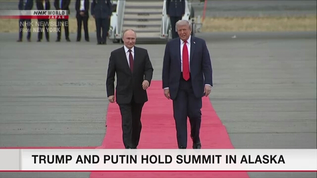 Trump und Putin Hold Summit in Alaska