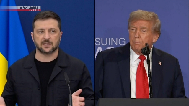 Zelenskyy kommt in Washington an, um Trump, Europäische Führer, zu treffen