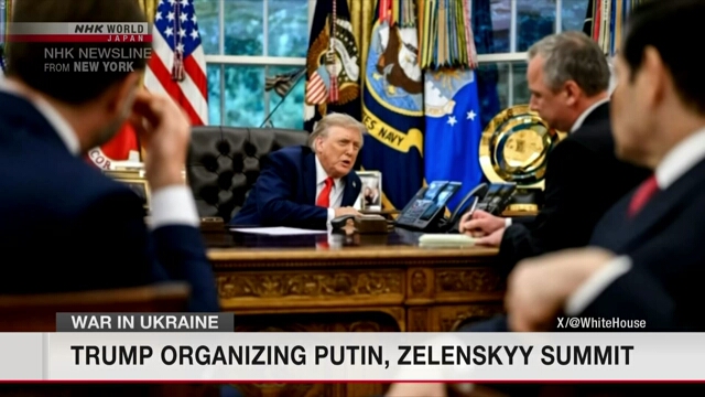 Trump organisiert Putin, Zelenskyy Summit