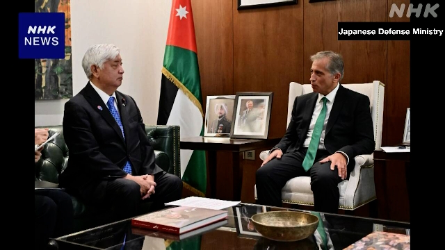 Japans Verteidigungsminister dankt Jordan für die Hilfe bei der Evakuierung von Japanisch