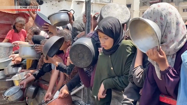 UN bestätigt die Hungersnot in und um Gaza -Stadt