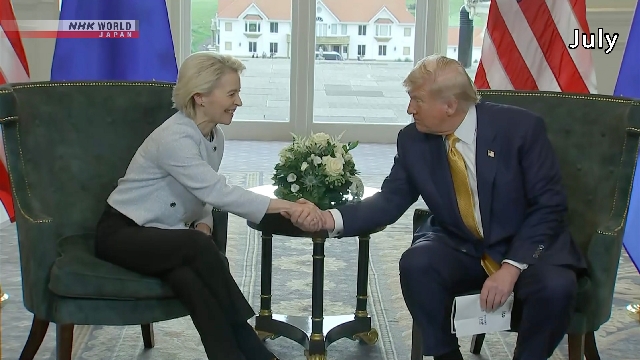 US, EU kündigen Rahmen für den Tarifvertrag an