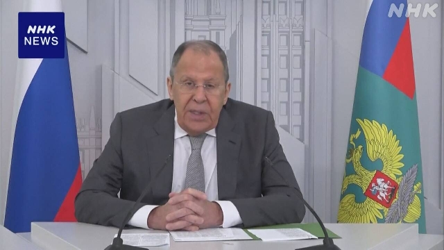 Russischer Außenminister: Die Nationengruppe sollte die Sicherheit der Ukraine garantieren