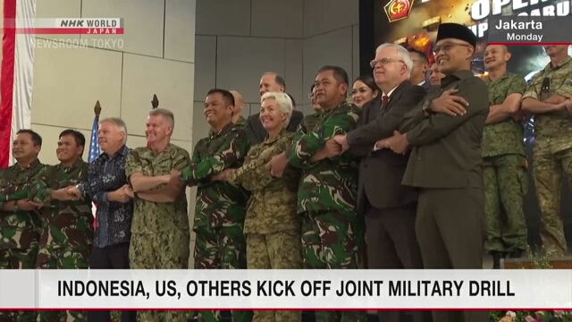Indonesien, wir, andere starten gemeinsame Militärübungen