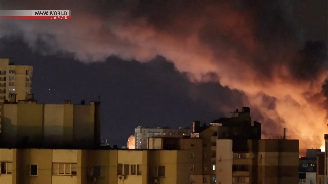 KYIV -Behörden: Mindestens 18 Tote im massiven russischen Übernachtungsangriff