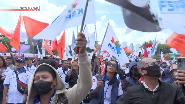Wirtschaftliche Schwierigkeiten lösten Proteste in Indonesien aus