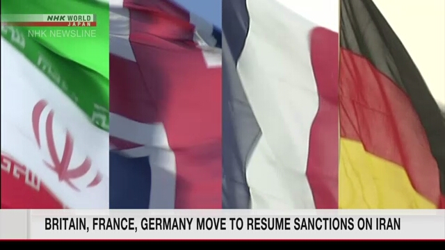 Großbritannien, Frankreich, Deutschland bereiten sich darauf vor, Sanktionen gegen den Iran neu zu starten