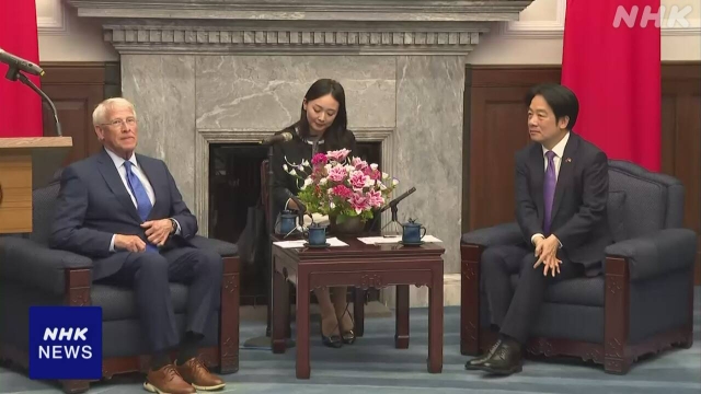 Einflussreicher US -Senator besucht Taiwan