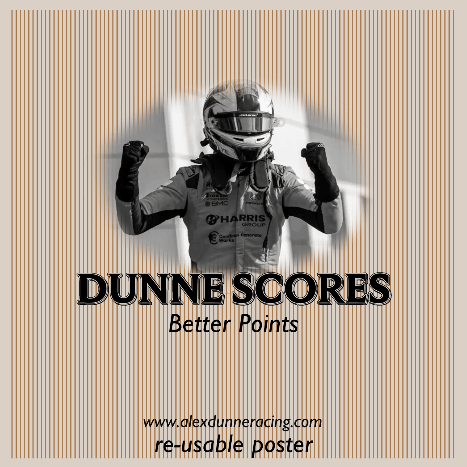 Ich hatte großes Interesse an dem Dunne Scores -Poster, das ich an diesem Wochenende gemacht habe, und da ich keinen wirklichen Wunsch habe, das Design zu verkaufen, habe ich beschlossen, es hier kostenlos zu teilen!