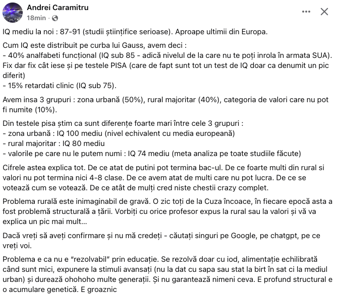 Das eigentliche Problem Rumäniens