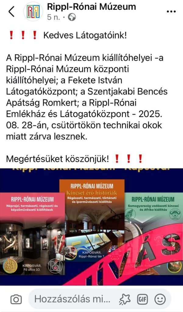 Einkaufen szatyorné in Kaposvár…