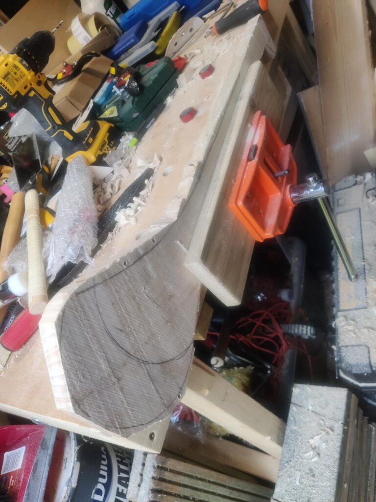 Ich machte einen verfluchten Hurley